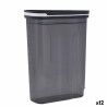 Contenitore per Conservare gli Alimenti Quid City Grigio 2,7 L Con coperchio Dispenser (12 Unità)