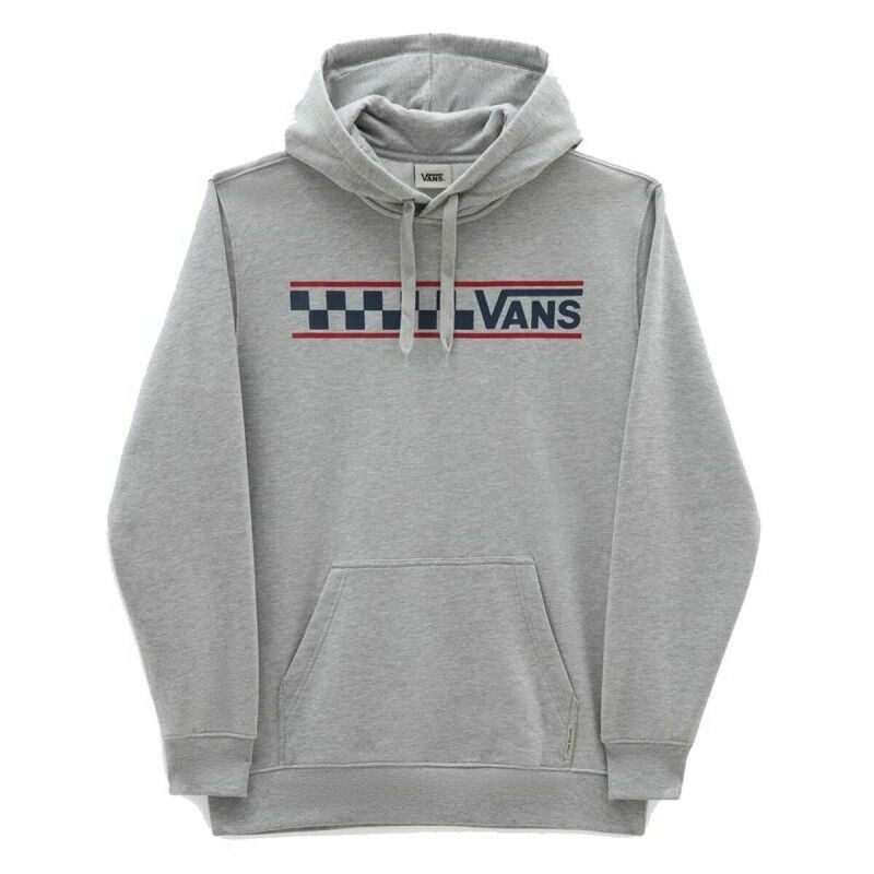 Felpa con Cappuccio Uomo Vans Stackton Grigio Felpa con Cappuccio Uomo Vans Stackton Grigio