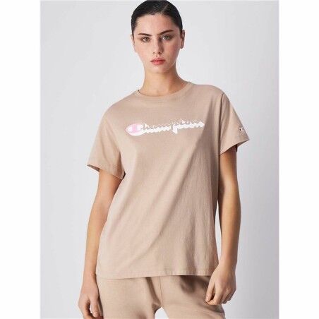 Maglia Sportiva a Maniche Corte Champion Bianco Caldo