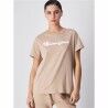 Maglia Sportiva a Maniche Corte Champion Bianco Caldo