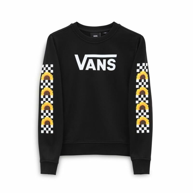 Felpa senza Cappuccio Bambino Vans Sunlit Nero Felpa senza Cappuccio Bambino Vans Sunlit Nero
