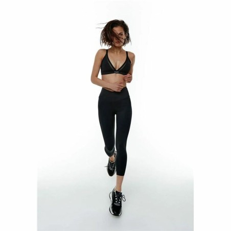 Leggings Sportivo da Donna Black Limba Capri Rocket Nero