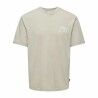 Maglia a Maniche Corte Uomo Only & Sons Onskylan Rlx Icon Bianco Caldo