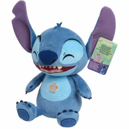 Peluche Stitch Laughs and Trembles 25 cm Multicolore