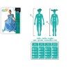 Costume per Bambini Azzurro Principessa