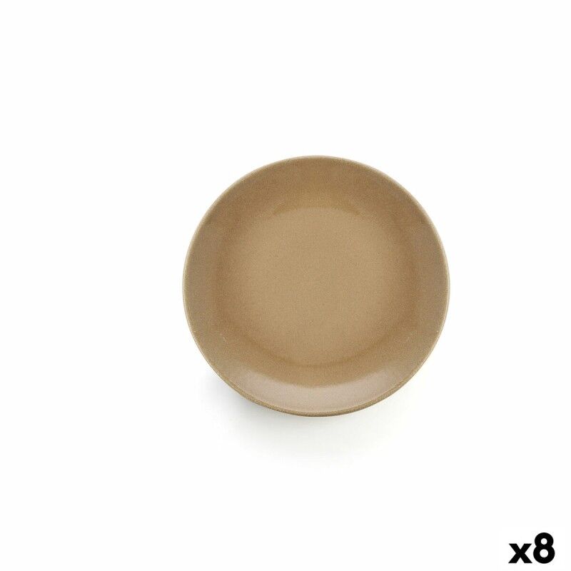 Piatto da pranzo Anaflor Barro Anaflor Beige Ceramica Argilla cotta (8 Unità) Piatto da pranzo Anaflor Barro Anaflor Beige Ceramica Argilla cotta (8 Unità)