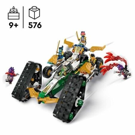 Set di Costruzioni Lego Ninja Team Combo Vehicle Multicolore 576 Pezzi