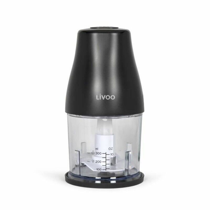Tritatutto Livoo Chopper Nero 400 W Acciaio inossidabile Tritatutto Livoo Chopper Nero 400 W Acciaio inossidabile