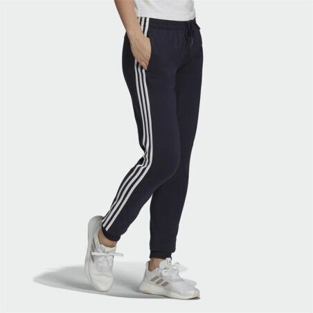 Pantalone di Tuta per Adulti Adidas  Essentials 3 Stripes Donna Azzurro