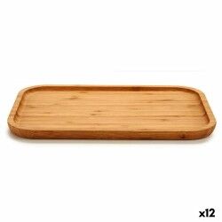 Vassoio per aperitivi Kinvara JWKW-3712-1 Marrone 30 x 1,5 x 20 cm (12 Unità)