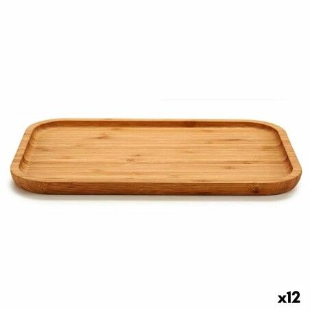 Vassoio per aperitivi Kinvara JWKW-3712-1 Marrone 30 x 1,5 x 20 cm (12 Unità)