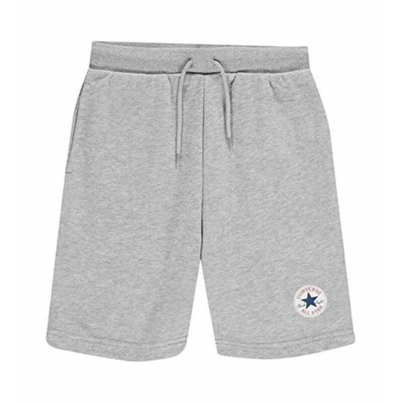 Pantaloncini Sportivi per Bambini Converse CHUCK PATCH TEE 969002 042 Grigio Pantaloncini Sportivi per Bambini Converse CHUCK PATCH TEE 969002 042 Grigio