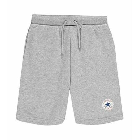 Pantaloncini Sportivi per Bambini Converse CHUCK PATCH TEE 969002 042 Grigio