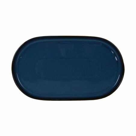 Vassoio per aperitivi La Mediterránea Chester Azzurro Ovale 36 x 20,5 x 3 cm (6 Unità)
