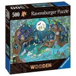 Puzzle Ravensburger 17516 Fantasy Forest Legno 500 Pezzi