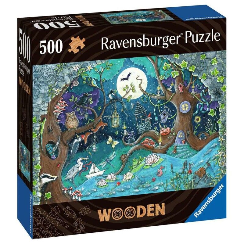 Puzzle Ravensburger 17516 Fantasy Forest Legno 500 Pezzi Puzzle Ravensburger 17516 Fantasy Forest Legno 500 Pezzi
