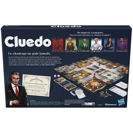 Gioco da Tavolo Hasbro Cluedo (FR) Multicolore