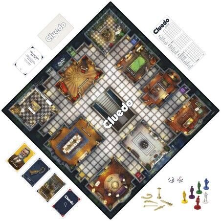 Gioco da Tavolo Hasbro Cluedo (FR) Multicolore