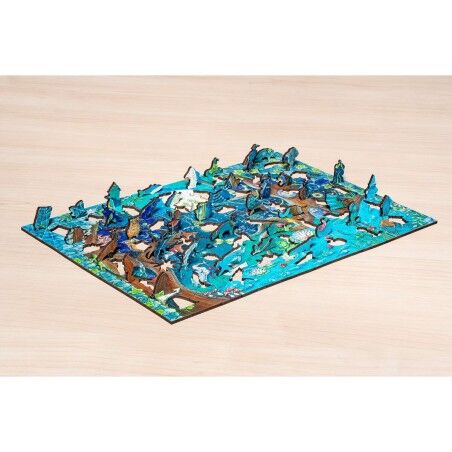 Puzzle Ravensburger 17516 Fantasy Forest Legno 500 Pezzi
