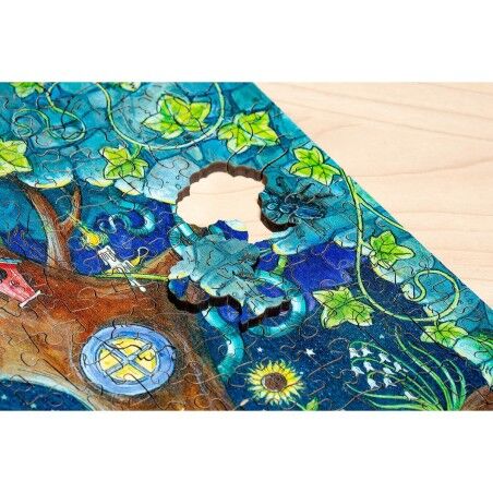 Puzzle Ravensburger 17516 Fantasy Forest Legno 500 Pezzi