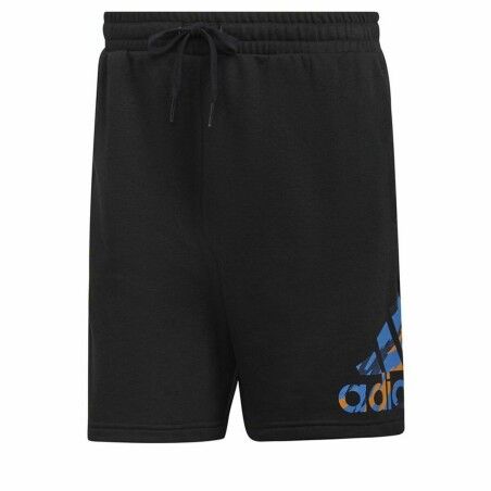 Pantaloni Corti Sportivi da Uomo Adidas Camo Nero