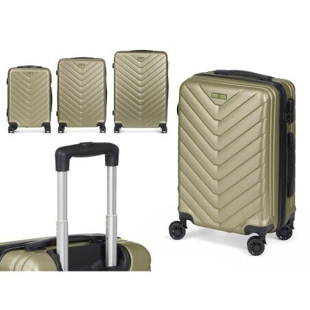 Set di valigie Verde 3 Pezzi