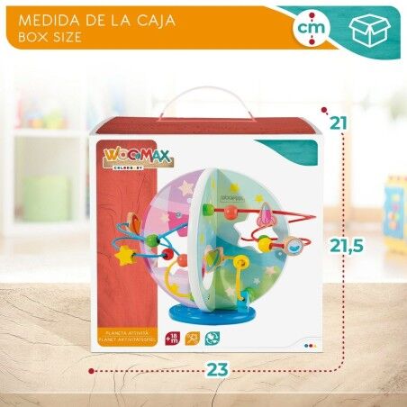 Centro di attività Woomax 2 Unità 25,5 x 20,5 x 20 cm