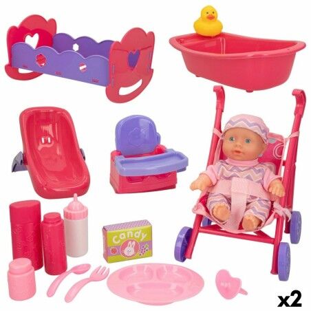 Accessori per Bambole Colorbaby 2 Unità