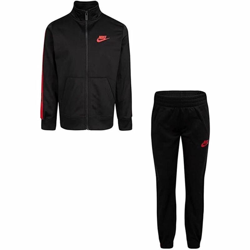 Tuta da Bambini Nike Tricot Logo Nero Tuta da Bambini Nike Tricot Logo Nero