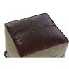 Poggiapiedi DKD Home Decor 46 x 40 x 40 cm Beige Marrone Vintage