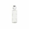 Borraccia DKD Home Decor Grigio Trasparente Acciaio inossidabile Cristallo