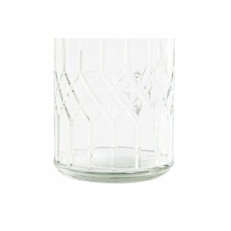 Borraccia DKD Home Decor Grigio Trasparente Acciaio inossidabile Cristallo