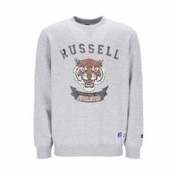 Felpa senza Cappuccio Uomo Russell Athletic Honus Grigio chiaro