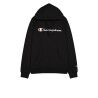 Felpa con Cappuccio Uomo Champion HOODED SWEATSHIRT 220253 NBK Nero