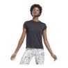Maglia a Maniche Corte Donna Reebok Workout Ready Activchill Nero