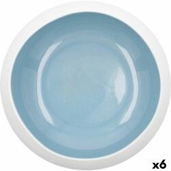 Ciotola per Aperitivi Ariane Organic Azzurro Ceramica (6 Unità)