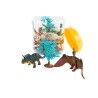 Figure di animali DKD Home Decor PVC Alluminio (2 Unità)