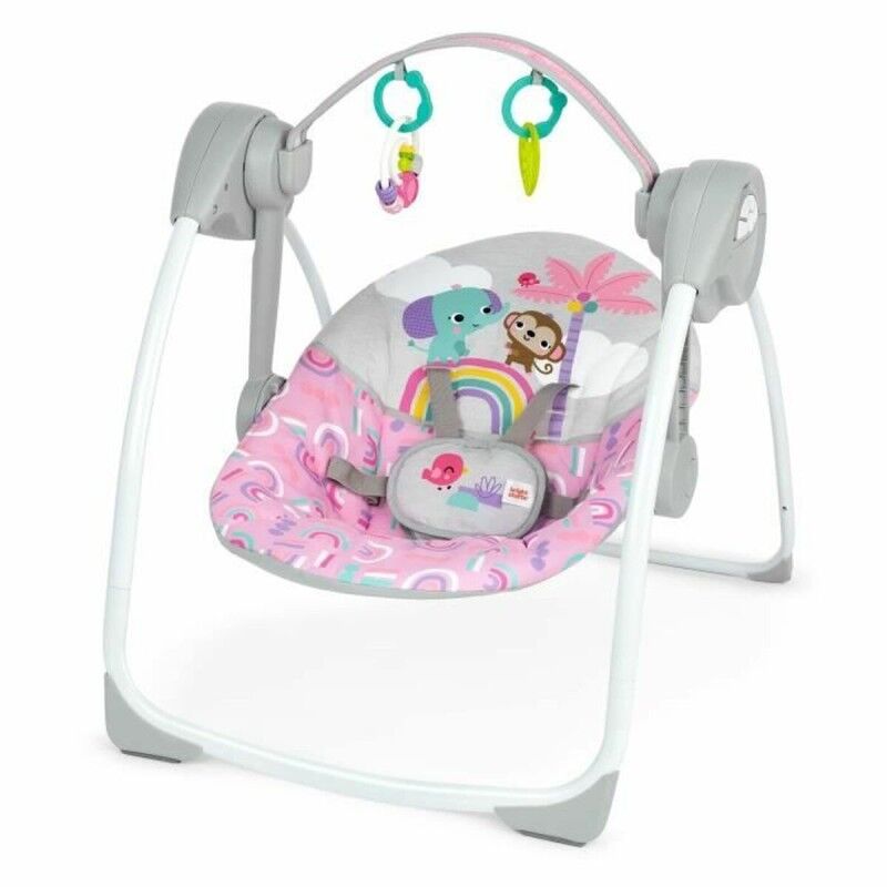 Amaca per Neonati Bright Starts Pink Paradise Rosa Amaca per Neonati Bright Starts Pink Paradise Rosa