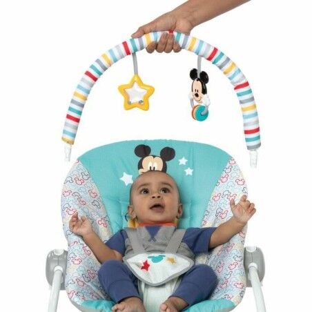 Amaca per Neonati Bright Starts Mickey Mouse Azzurro