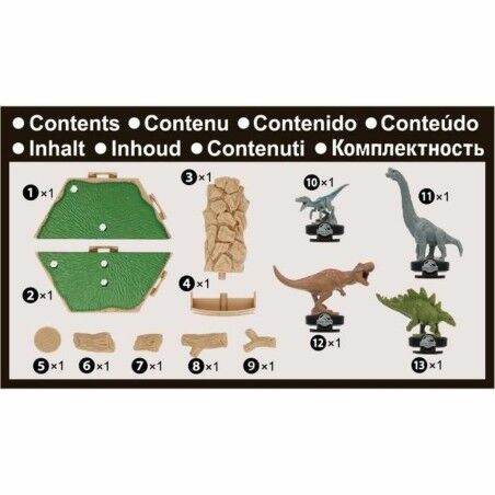 Gioco da Tavolo EPOCH D'ENFANCE Jurassic World Island Quake