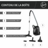 Aspirapolvere Hoover HE120PET 011 Nero Grigio 700 W