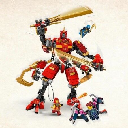 Set di Costruzioni Lego NINJAGO 71812 Kai's Ninja Climbing Robot Multicolore