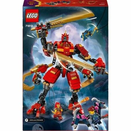 Set di Costruzioni Lego NINJAGO 71812 Kai's Ninja Climbing Robot Multicolore