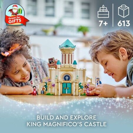 Set di Costruzioni Lego Disney Wish 43224 King Magnifico's Castle 613 Pezzi