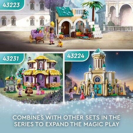 Set di Costruzioni Lego Disney Wish 43224 King Magnifico's Castle 613 Pezzi