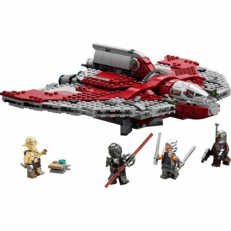 Set di Costruzioni Lego Star Wars 75362 Ahsoka Tano's T6 Jedi Shuttle Multicolore 599 Pezzi
