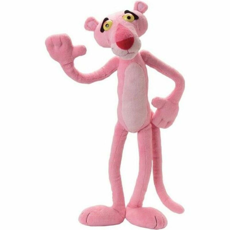 Peluche Jemini Panthere Rose 50 cm Peluche Jemini Panthere Rose 50 cm