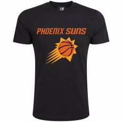 Maglia a Maniche Corte New Era Nero XS