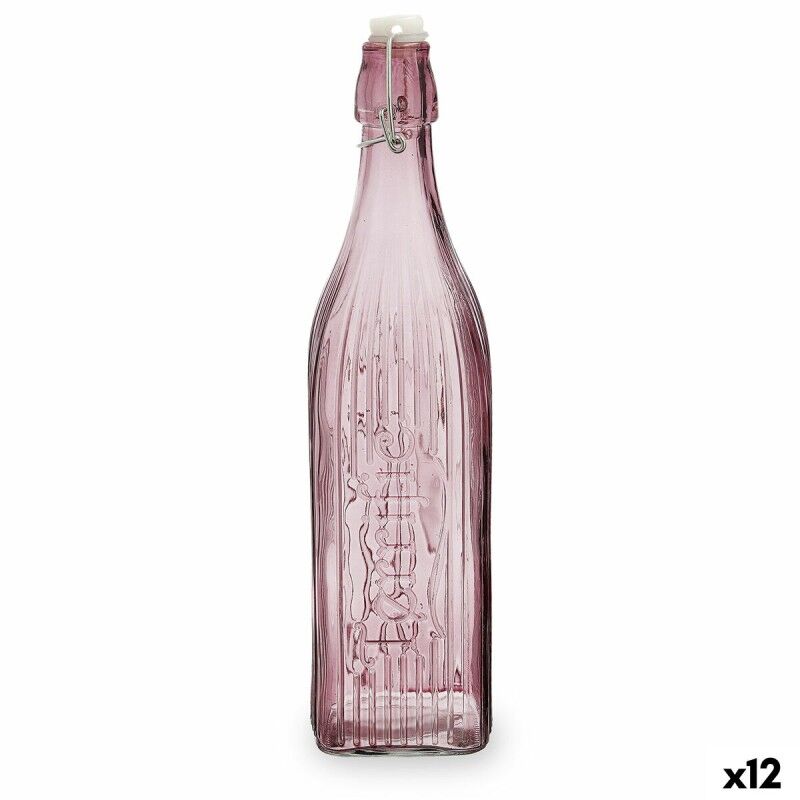 Borraccia Quid Viba Rosa Vetro 1 L (12 Unità) Borraccia Quid Viba Rosa Vetro 1 L (12 Unità)