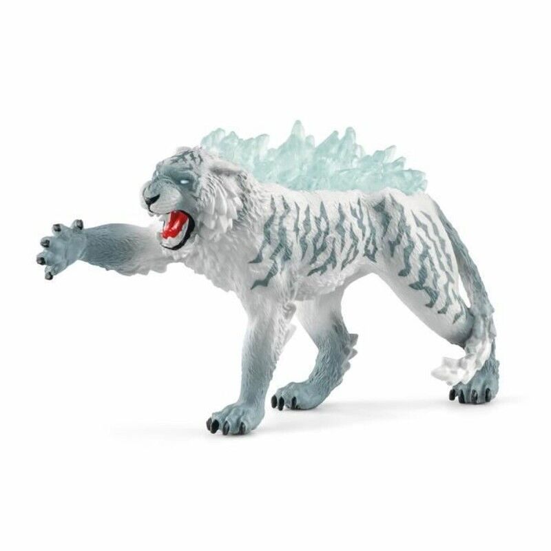 Statuetta Articolata Schleich Tigre de Glace Plastica Statuetta Articolata Schleich Tigre de Glace Plastica